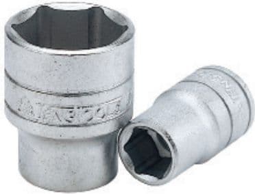 Teng Tools Topnøgle 6-kant 1/2\" 19mm (74313909)