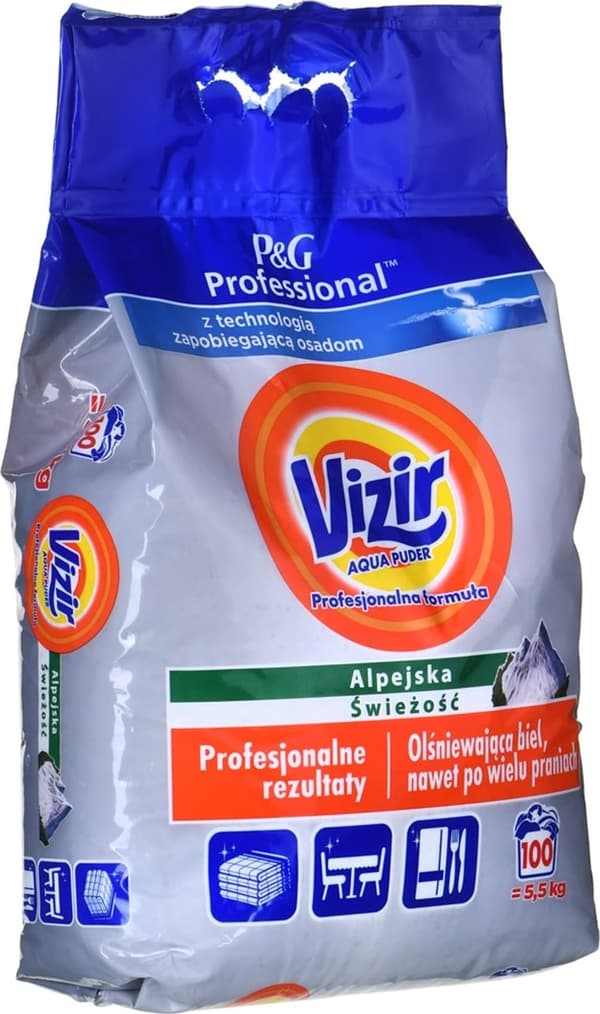 Vizir Regular AF Vaskepulver 5,5 kg 100 Vaske