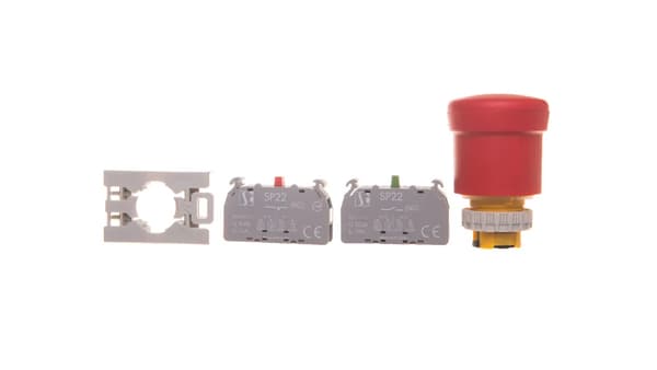 Säkerhetsknapp 1zw 1roz standard SP22-BN-11.