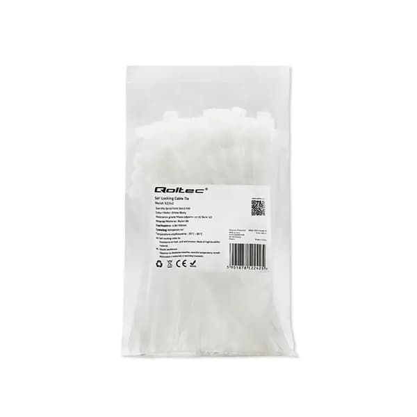 Qoltec 52242 set om 100 st vit