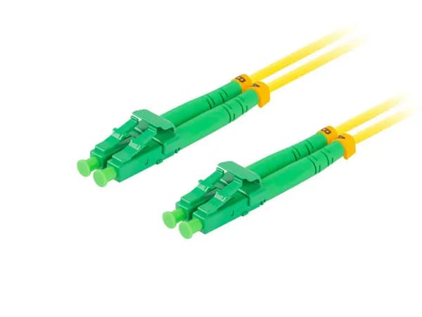 Lanberg light-air SM LC/APC - LC/APC 10.0m keltainen