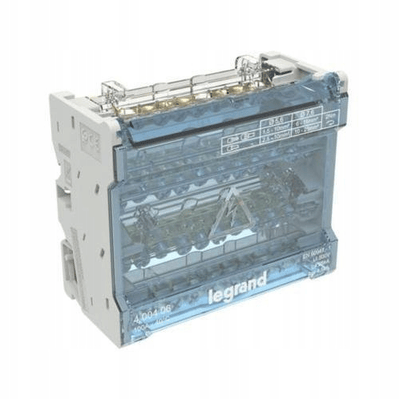 4P Modulær Fordelerblok 1.5-16mm2 6M 100A 10 Terminaler 400406