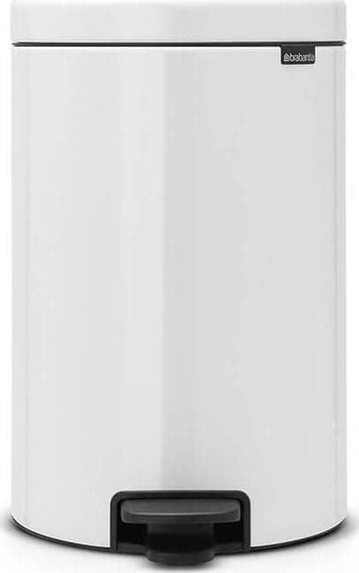 Brabantia Pedal Bin Newicon 20,0 L vit