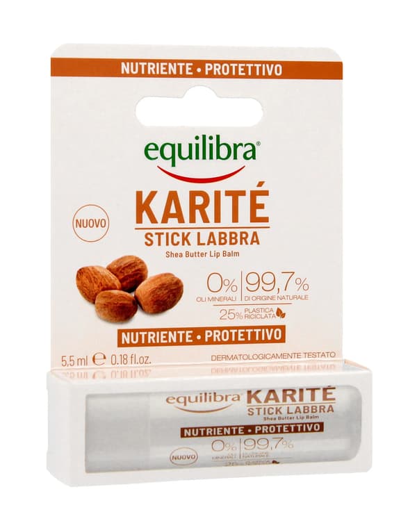 Equilibra Karite Skyddande Läppstift med Sheasmör 5,5 ml