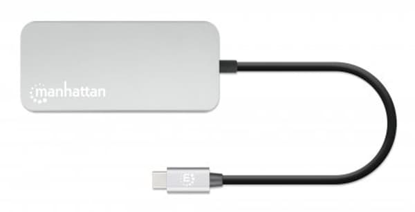 MANHATTAN USB-C 8-i-1 HDMI RJ45 3xUSB-A dockningsstation