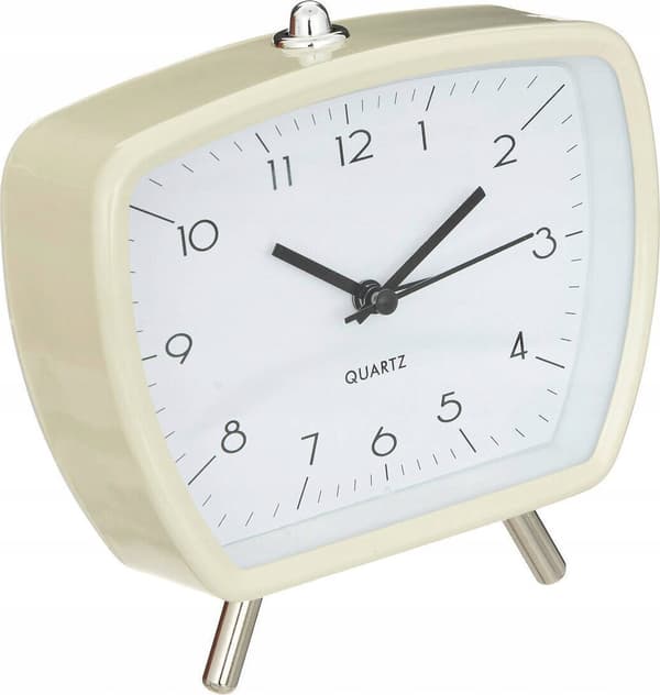 Atmosphera Klocka väckarklocka retro CATHY, 14 x 14 cm