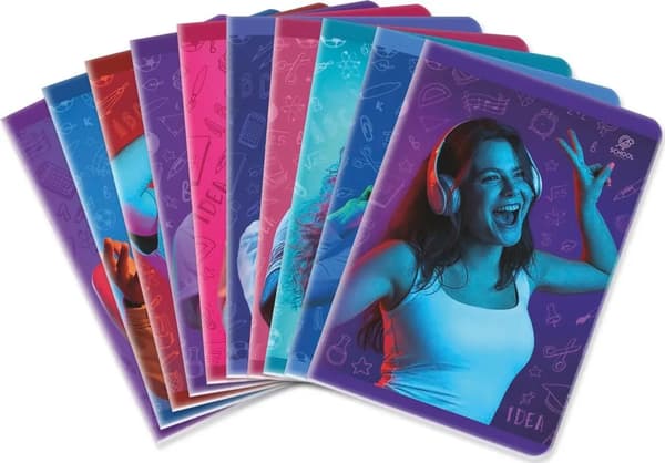 Muistikirja A5/32K ruudukko Young & Singing (10 kpl)