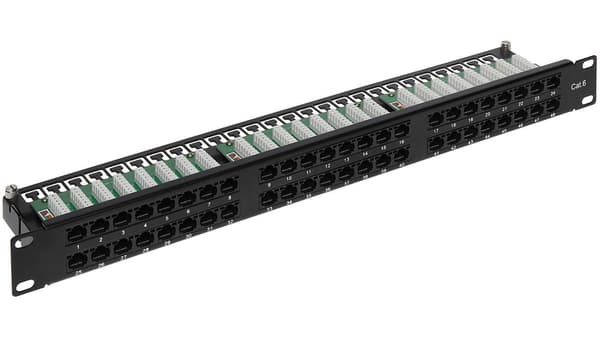 Delta Patch Panel 48x RJ-45 (PP-48/RJ/6C)
