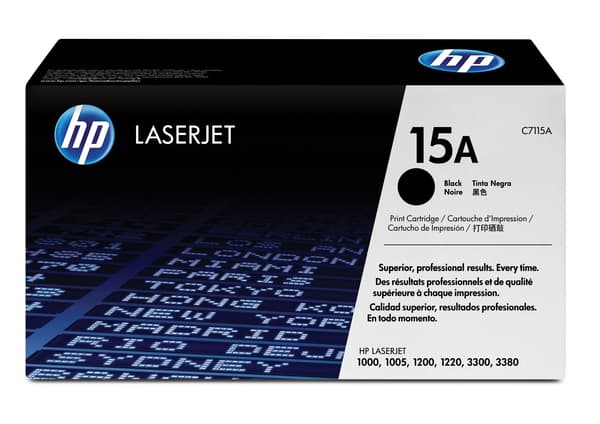 HP 15A - sort - original - LaserJet - tonerpatron (C7115A)