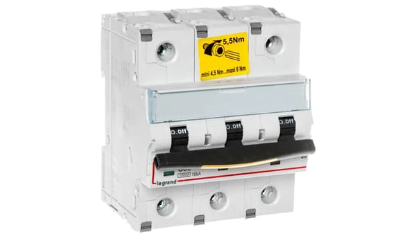 Legrand Strømafbryder 3P C 80A 10/16kA AC S313 DX3 (409280)