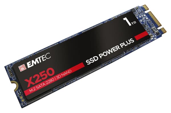Emtec X250 1TB M.2 2280 SATA III Solid State Drive (ECSSD1TX250)
