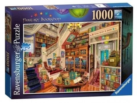 Pussel 1000 Fantastisk Bokhandel