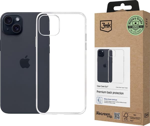 3MK ClearCase Eco iPhone 14 Plus GRS CU 1304127