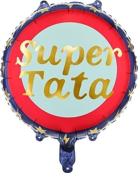 Super Tata folieballon, 45 cm, mix