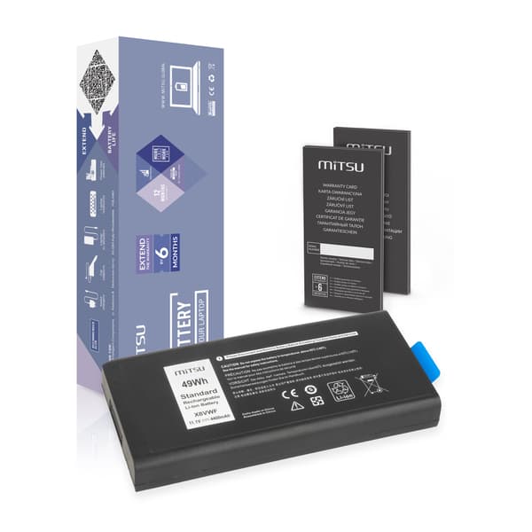 Mitsu-batteri til Dell Latitude 14 5404, 7404, 5414, 7414
