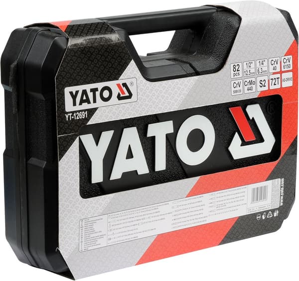 Työkalusarja Yato 82 kpl (YT-12691)