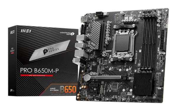MSI Bundkort B650M-P - Mini-ATX - AM5 - AMD