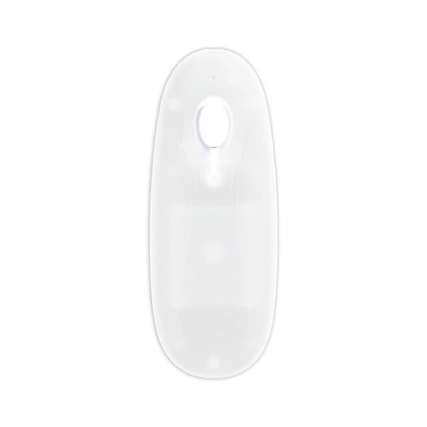RealRock LED-värisevä malli 15 cm läpinäkyvä - Intiimi hyvinvointilaite