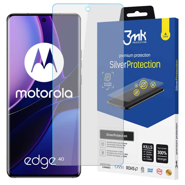 Motorola Edge 40 – 3mk SilverProtection+