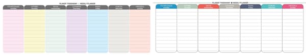 Planner waski 52ark