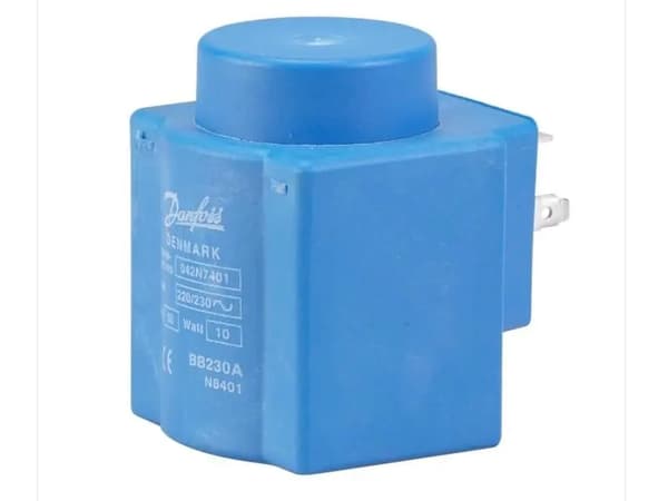 Danfoss spole BB 230AS til magnetventil, spoleeffekt: 10W spænding: 230V AC 018F7351