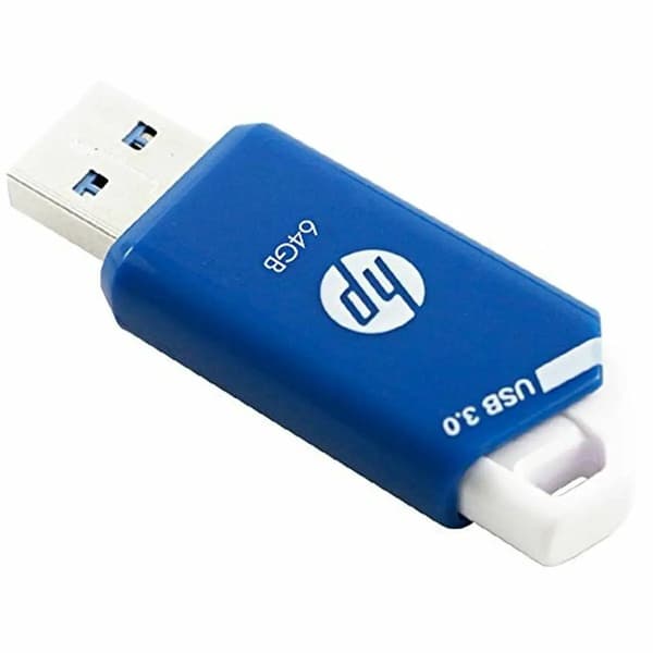 USB-stick HP HPFD755W-64 Blå 64 GB
