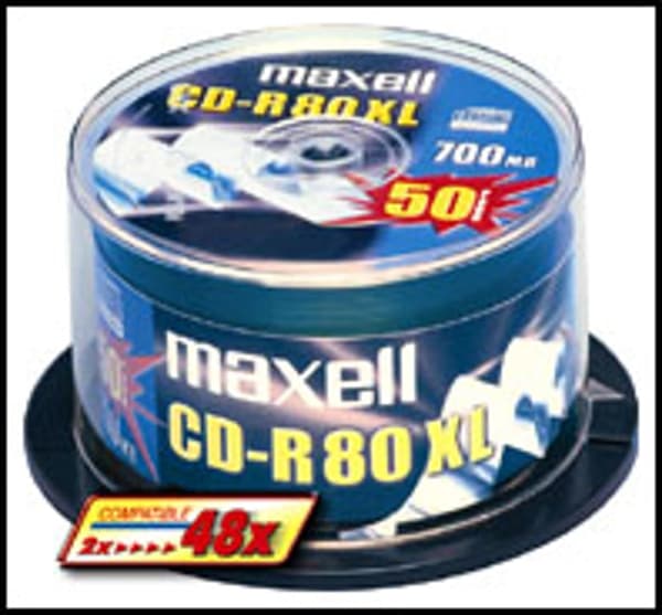 Maxell CD-R 700 MB 52x 50 stk (628523.01.CN)