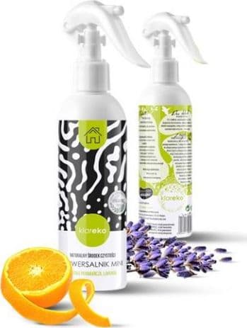 Klareko luonnollinen puhtaus, appelsiini-sininen, laventeli 250ml
