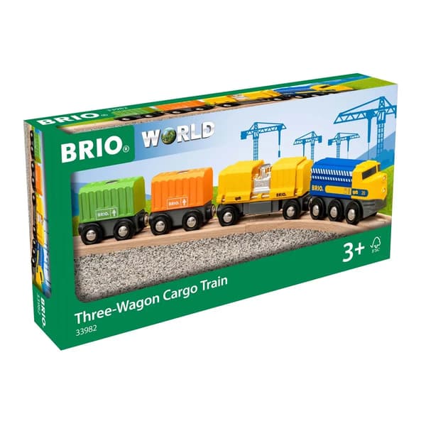 BRIO 33982 Trevagnars godståg