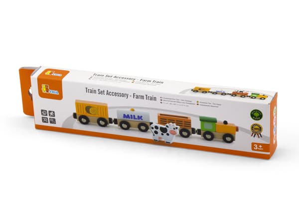 BigJigs Bondegårdstog (V50821)