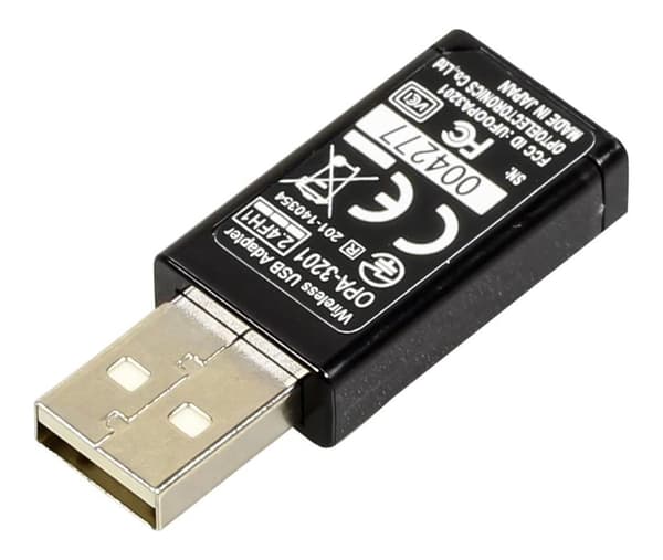 Opticon Bluetooth USB RF-adapter OPA-3201, sort, USB A, han, OPC-3301i, OPI-3301i