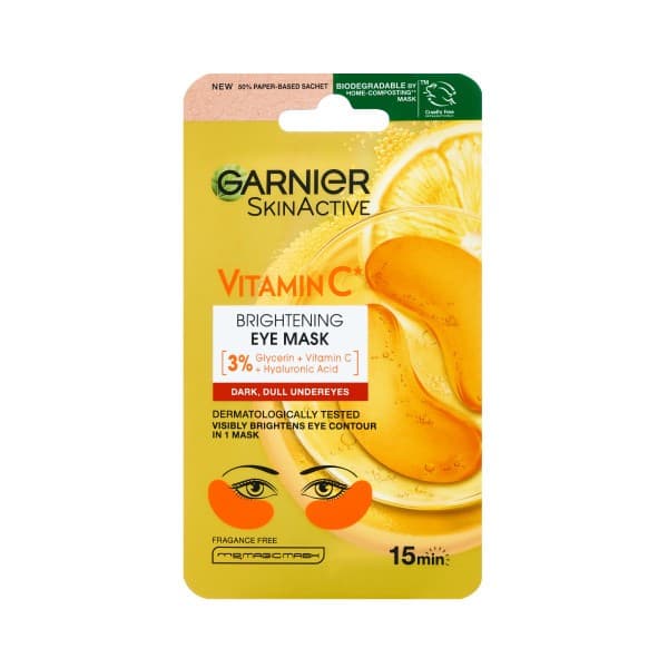 GARNIER Skin Active Illuminating Eye Petals - 3% C-vitamiini 5 g