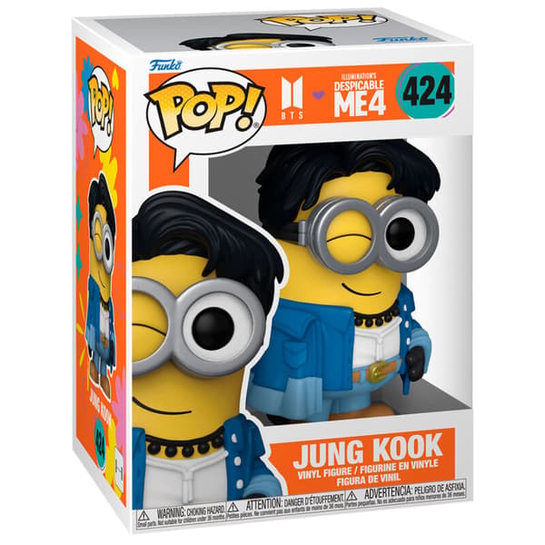 POP-figuuri Itse ilkimys 4 Jung Kook Minion