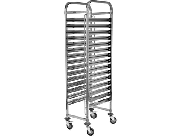 Vagn 15 gejdrar för 1/1 GN-kantiner