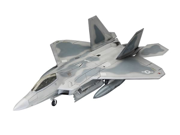 Lockheed Martin F-22A Raptor Plastmodell