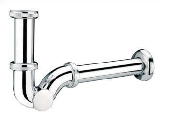 McAlpine putkisifoni 5/4\" sivupuhdistuksella, kromi (225CB)