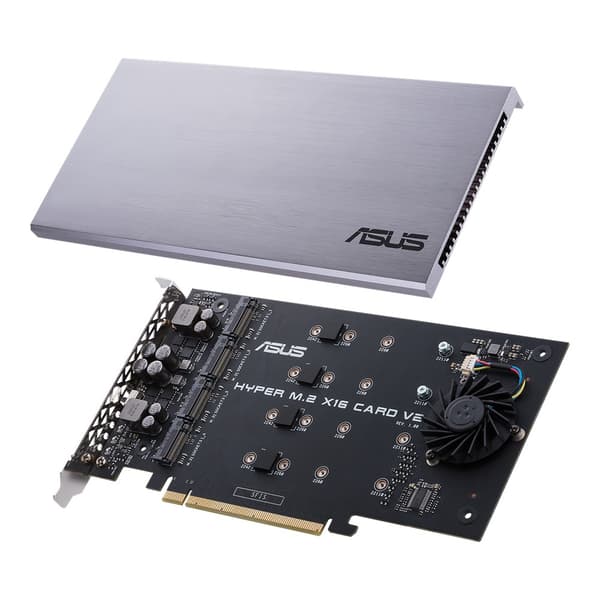 ASUS förlängningskort Hyper M.2 X16 - PCIe 3.0 x16