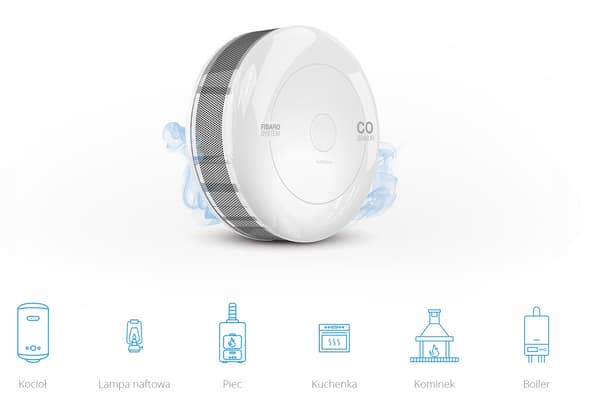 Fibaro CO Sensor - kulstofmonoxid-sens