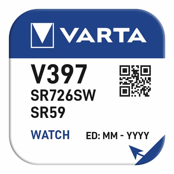 Litium Nappiparisto Varta Silver V397