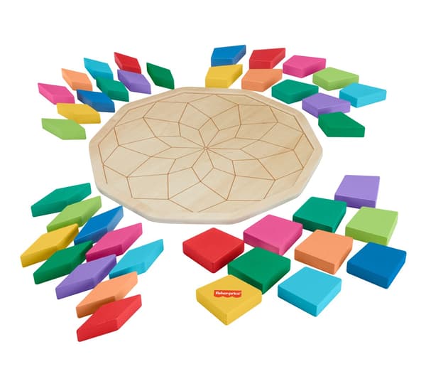 Mattel FP WOOD MANDALA TRÆHOLDER HXT94 FOL6