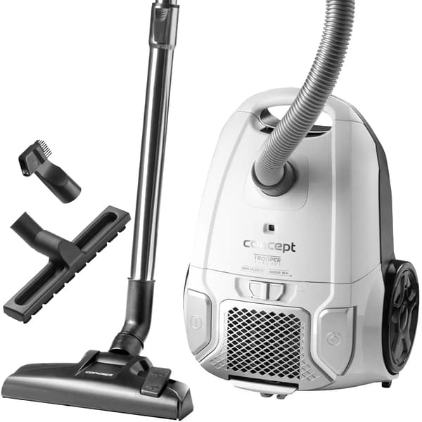 VP8090 Pose støvsuger 700 W Trooper Parket hvid