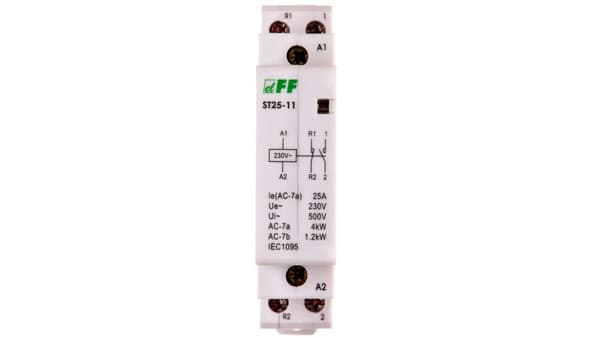 Modulær kontaktor 25A 1S 1N 230V AC ST25-11