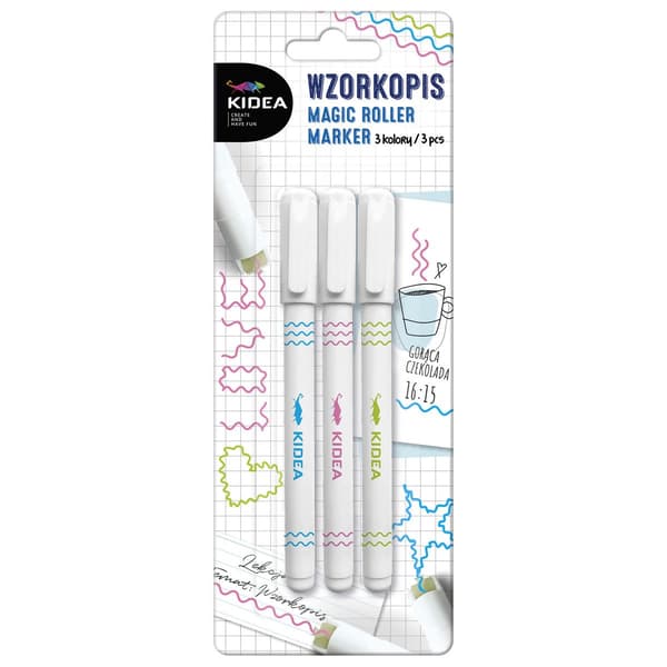 MARKER MAGIC PATTERN 3COL KIDEA DERF B/C