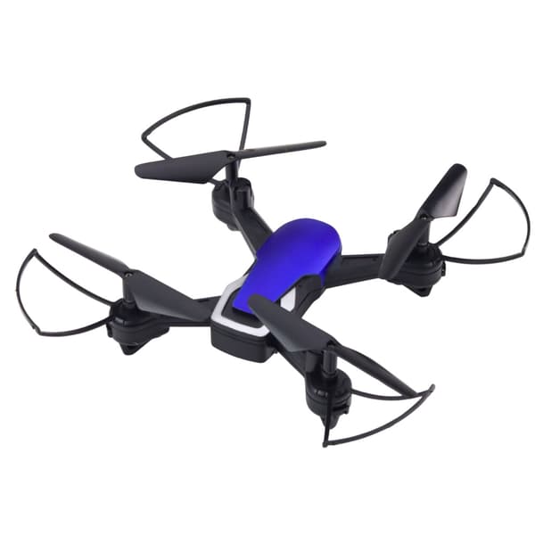 Drone Seks-akset Gyroskop LED-lys 360° Rotation Blå