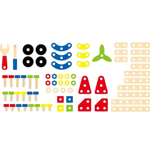 Viga Byggklossar Set 68 Montessori-element