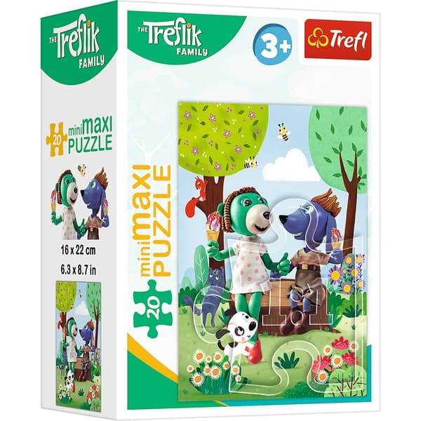 PUZZLE 20EL MINIMAXI KLUBBER 21152 DAG TREFLIKOW
