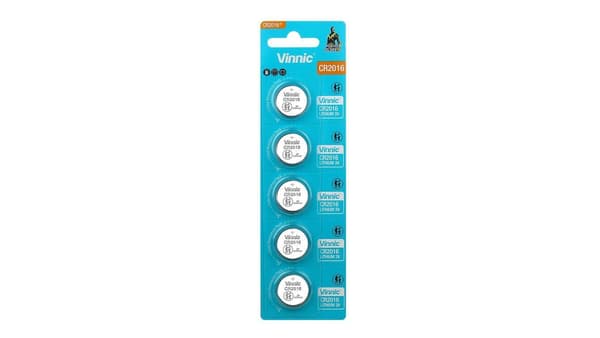 CR2016 5BL Vinnic (litiumparisto)