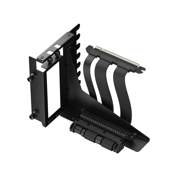 Flex 2 PCIe 4.0 x16 Svart, Fäste + Förlängningskabel (svart, 19,5cm)