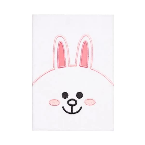 Line Friends Plys Notesbog/Notesblok A5 Kanin Cony