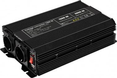 Jännitekytkin DC/AC (12V-230V/1500W) 58884